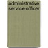 Administrative Service Officer