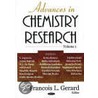 Advances In Chemistry Research by Francois L. Gerard