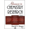 Advances In Chemistry Research door Onbekend