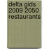 Delta gids 2009 2050 restaurants