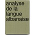 Analyse de La Langue Albanaise
