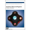 Analytical Ultracentrifugation by David J. Scott