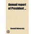 Annual Report Of The President