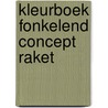 Kleurboek fonkelend concept  Raket