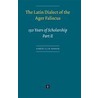 The Latin dialect of the Ager Faliscus door Gabriel C.L.M. Bakkum
