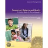 Assessment Balance and Quality door Steve Chappuis