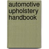 Automotive Upholstery Handbook door Don Taylor