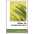 Balance The Fundamental Verity