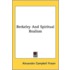 Berkeley And Spiritual Realism