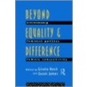 Beyond Equality and Difference by Gisela Bock