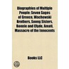 Biographies of Multiple People door Books Llc