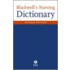 Blackwell's Nursing Dictionary