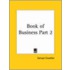 Book Of Business Vol. 2 (1920)