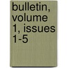 Bulletin, Volume 1, Issues 1-5 door Natural History