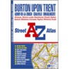 Burton Upon Trent Street Atlas door Geographers' A-Z. Map Company