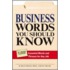 Business Words You Should Know