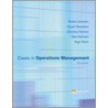 Cases In Operations Management by Stuart Chambers