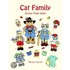 Cat Family Sticker Paper Dolls