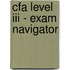Cfa Level Iii - Exam Navigator