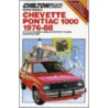 Chevette Pontiac 1000, 1976-88 door Chilton Book Company