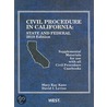 Civil Procedure in California: door Mary Kay Kane