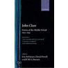 Clare Poems Mid Age V1 Oetcl C by John Clare