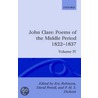 Clare Poems Mid Age V4 Oetcl C door John Clare