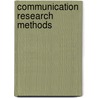 Communication Research Methods door Gerianne Merrigan