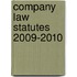 Company Law Statutes 2009-2010
