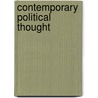 Contemporary Political Thought door Robert Weems