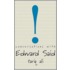 Conversations with Edward Said