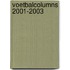 Voetbalcolumns 2001-2003