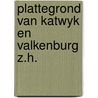 Plattegrond van katwyk en valkenburg z.h.