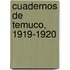 Cuadernos de Temuco, 1919-1920