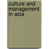Culture and Management in Asia by Malcolm Warner