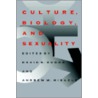 Culture, Biology And Sexuality door Onbekend