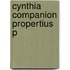 Cynthia Companion Propertius P