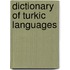 Dictionary of Turkic Languages