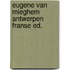 Eugene van Mieghem Antwerpen franse ed.
