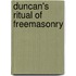 Duncan's Ritual Of Freemasonry