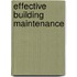 Effective Building Maintenance