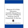 Elements of a Polite Education by Unknown