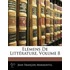 Elmens de Littrature, Volume 8