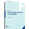 Wetteksten Gemeentelijke financiën en belastingen door C.W.M. van Alphen