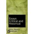 Essays Critical And Historical