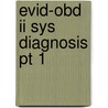Evid-Obd Ii Sys Diagnosis Pt 1 door Onbekend