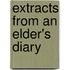 Extracts From An Elder's Diary