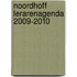 Noordhoff Lerarenagenda 2009-2010