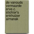 De vanouds vermaarde Erve.C. Stichter's Enkhuizer Almanak