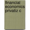 Financial Economics Privatiz C door William L. Megginson